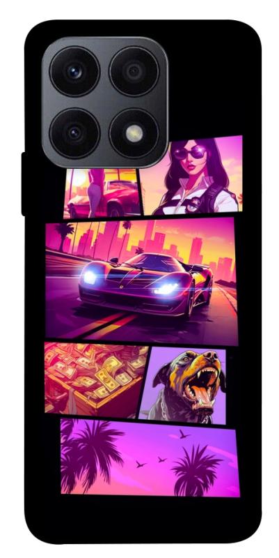 Чохол itsPrint GTA vibes для Huawei Honor X8a, ігри, купити оптом з доставкою
