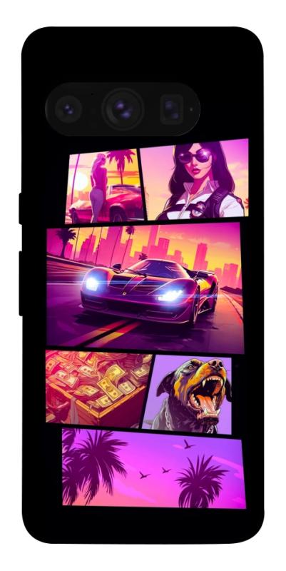 Чохол itsPrint GTA vibes для Google Pixel 8 Pro, ігри, купити оптом з доставкою