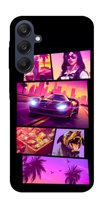 Чохол itsPrint GTA vibes для Samsung Galaxy A25 5G, ігри, купити оптом з доставкою