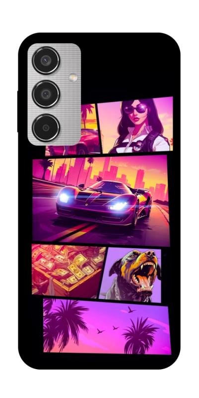 Чохол itsPrint GTA vibes для Samsung Galaxy M35 5G, ігри, купити оптом з доставкою