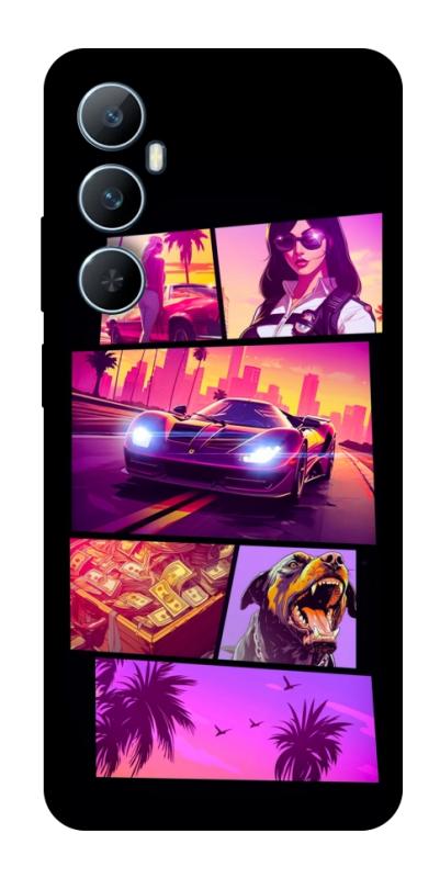 Чохол itsPrint GTA vibes для Realme C65 4G, ігри, купити оптом з доставкою