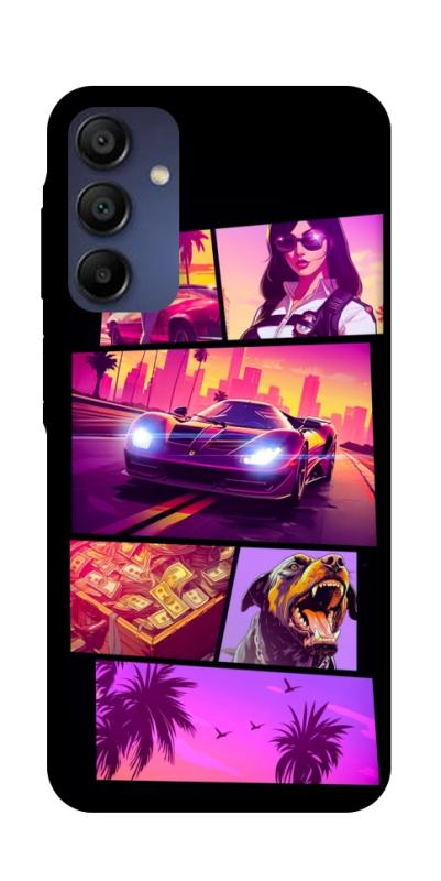 Чохол itsPrint GTA vibes для Samsung Galaxy A16 4G/5G, ігри, купити оптом з доставкою
