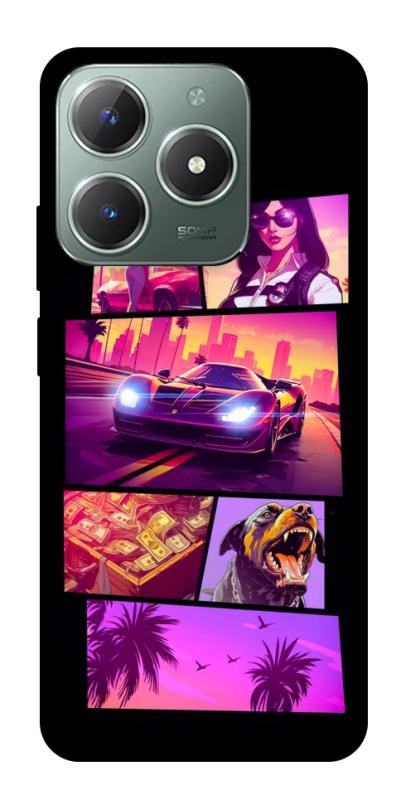 Чохол itsPrint GTA vibes для Realme C61 4G, ігри, купити оптом з доставкою