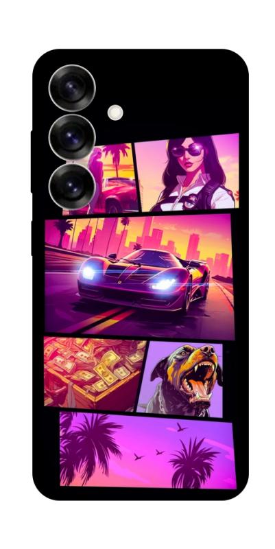 Чохол itsPrint GTA vibes для Samsung Galaxy S25+, ігри, купити оптом з доставкою