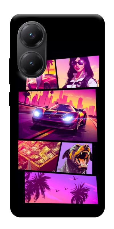 Чохол itsPrint GTA vibes для Xiaomi Poco X7 Pro, ігри, купити оптом з доставкою