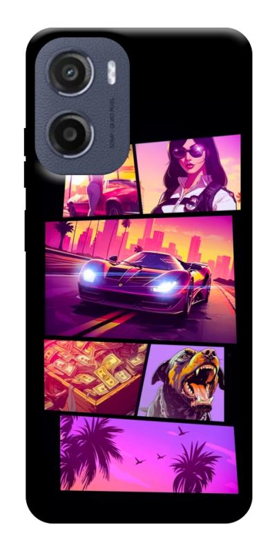 Чохол itsPrint GTA vibes для Motorola Moto G05, ігри, купити оптом з доставкою