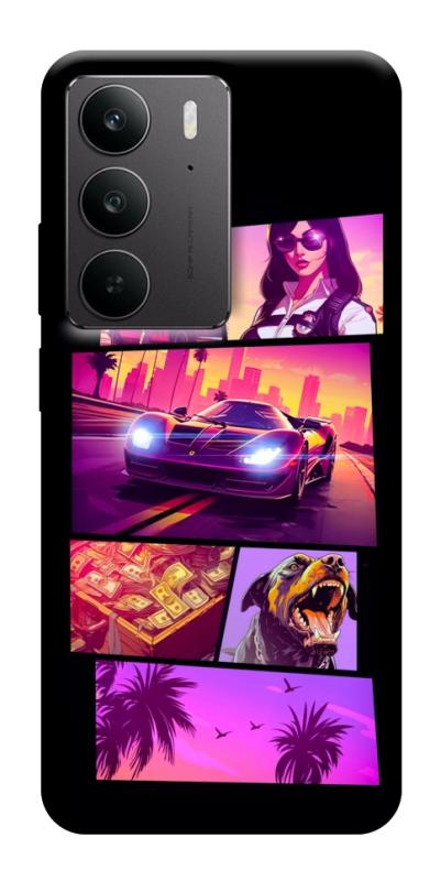 Чохол itsPrint GTA vibes для Realme C75, ігри, купити оптом з доставкою