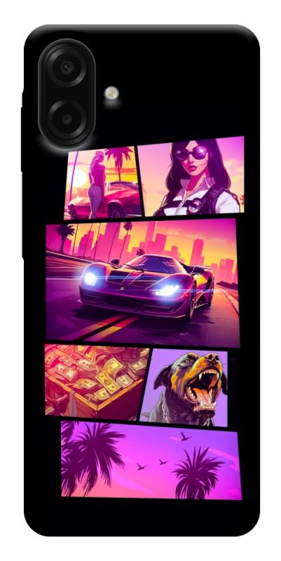 Чохол itsPrint GTA vibes для Samsung Galaxy A07, ігри, купити оптом з доставкою