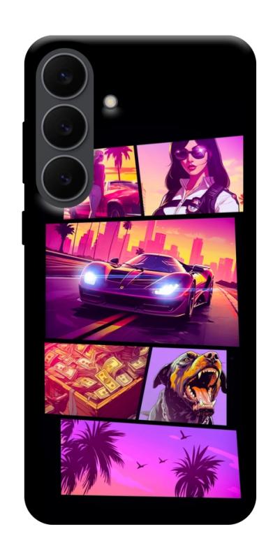 Чохол itsPrint GTA vibes для Samsung Galaxy S25 FE, ігри, купити оптом з доставкою