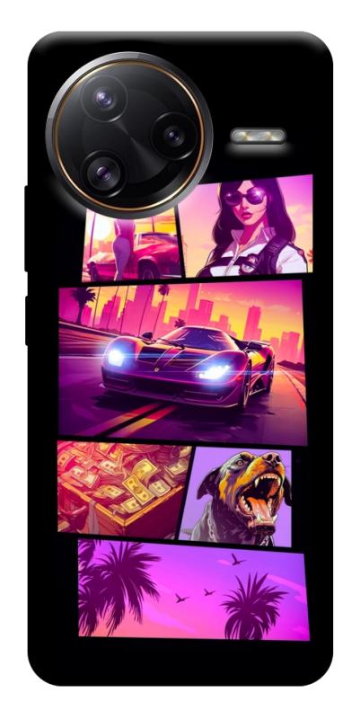 Чохол itsPrint GTA vibes для Xiaomi Poco F7, ігри, купити оптом з доставкою