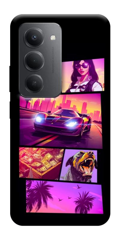 Чохол itsPrint GTA vibes для Xiaomi Redmi 15 4G (Global) / 5G, ігри, купити оптом з доставкою