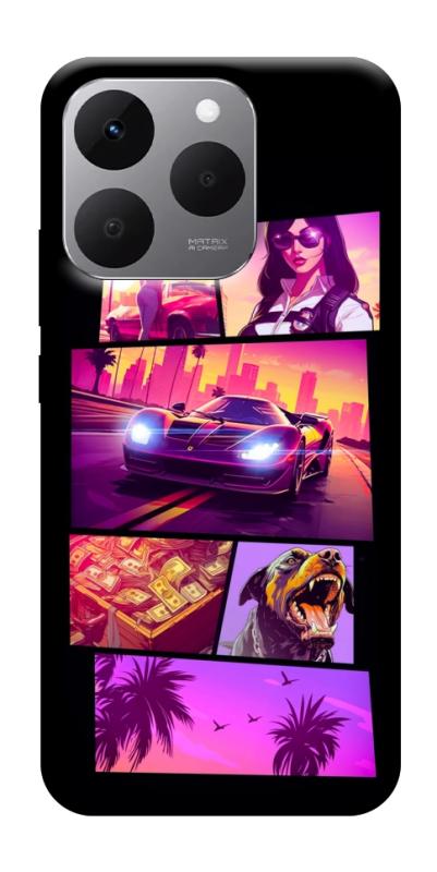 Чохол itsPrint GTA vibes для Realme 15T, ігри, купити оптом з доставкою