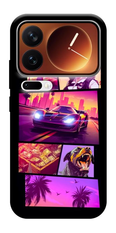 Чохол itsPrint GTA vibes для Xiaomi 17 Pro Max, ігри, купити оптом з доставкою