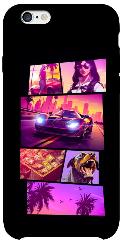 Чохол itsPrint GTA vibes для Apple iPhone 6/6s (4.7"), ігри, купити оптом з доставкою