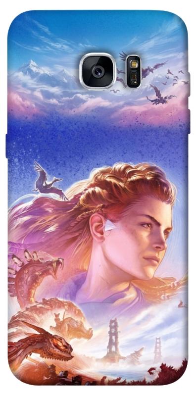 Чехол itsPrint Horizon zero dawn для Samsung G935F Galaxy S7 Edge, игры, купить оптом с доставкой