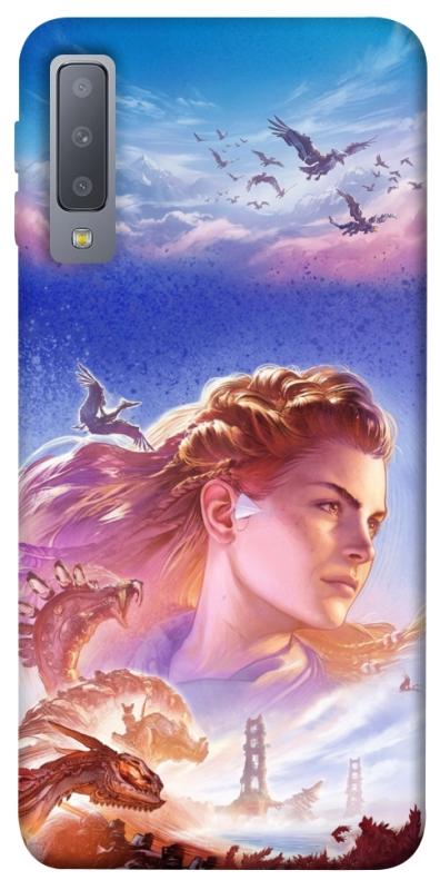 Чехол itsPrint Horizon zero dawn для Samsung A750 Galaxy A7 (2018), игры, купить оптом с доставкой