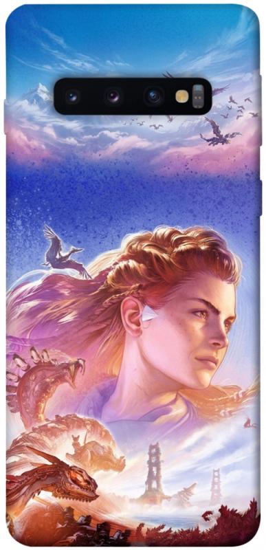 Чехол itsPrint Horizon zero dawn для Samsung Galaxy S10, игры, купить оптом с доставкой