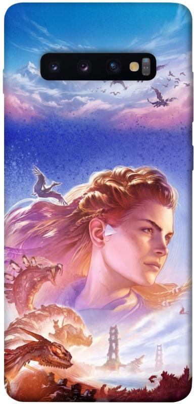 Чехол itsPrint Horizon zero dawn для Samsung Galaxy S10+, игры, купить оптом с доставкой