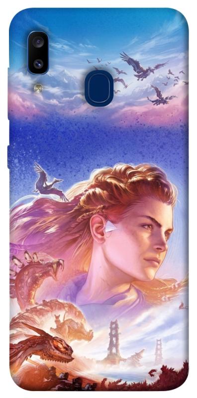 Чехол itsPrint Horizon zero dawn для Samsung Galaxy A20 / A30, игры, купить оптом с доставкой
