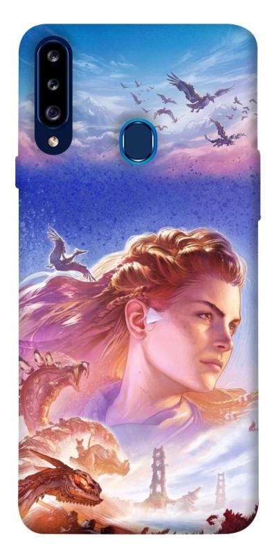 Чехол itsPrint Horizon zero dawn для Samsung Galaxy A20s, игры, купить оптом с доставкой