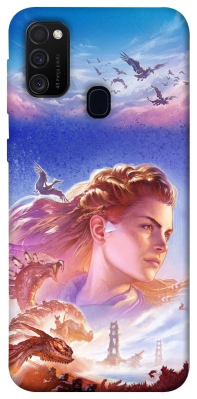 Чехол itsPrint Horizon zero dawn для Samsung Galaxy M30s / M21, игры, купить оптом с доставкой