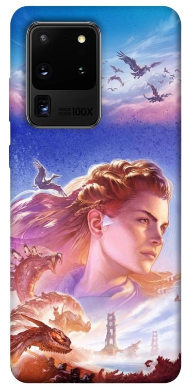 Чехол itsPrint Horizon zero dawn для Samsung Galaxy S20 Ultra, игры, купить оптом с доставкой