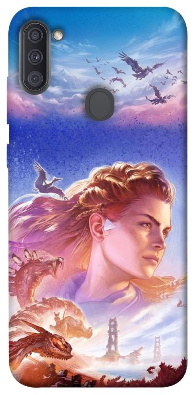 Чехол itsPrint Horizon zero dawn для Samsung Galaxy A11, игры, купить оптом с доставкой