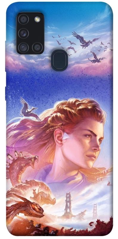 Чехол itsPrint Horizon zero dawn для Samsung Galaxy A21s, игры, купить оптом с доставкой