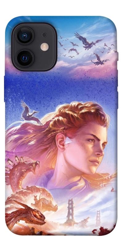 Чехол itsPrint Horizon zero dawn для Apple iPhone 12 mini (5.4"), игры, купить оптом с доставкой