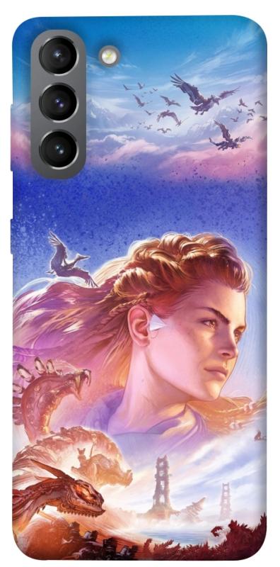 Чехол itsPrint Horizon zero dawn для Samsung Galaxy S21, игры, купить оптом с доставкой