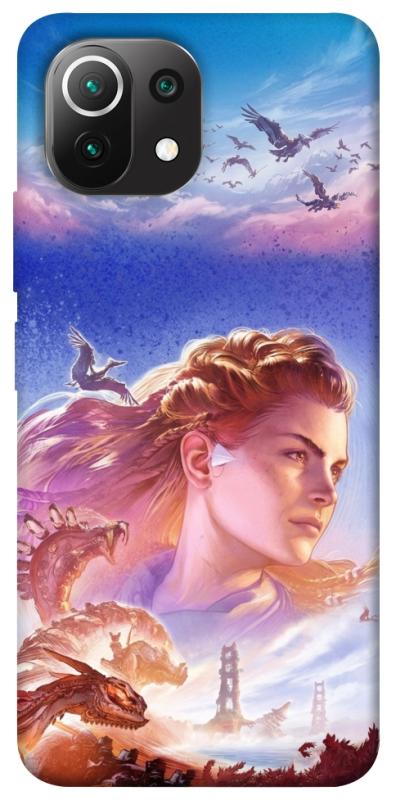Чехол itsPrint Horizon zero dawn для Xiaomi Mi 11 Lite, игры, купить оптом с доставкой