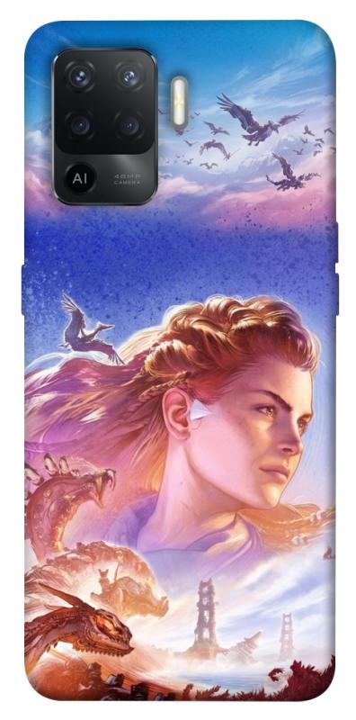 Чехол itsPrint Horizon zero dawn для Oppo Reno 5 Lite, игры, купить оптом с доставкой