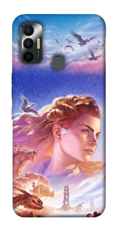 Чехол itsPrint Horizon zero dawn для TECNO Spark 7, игры, купить оптом с доставкой