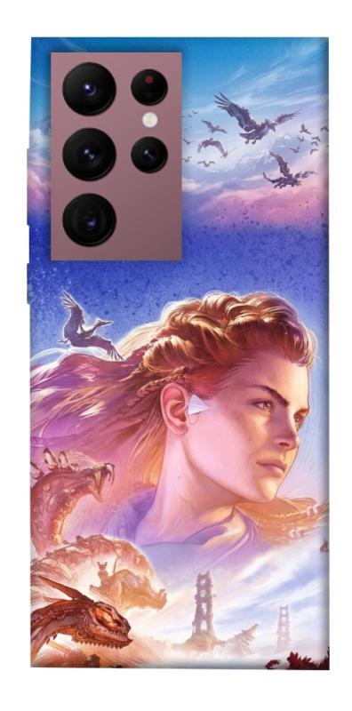 Чехол itsPrint Horizon zero dawn для Samsung Galaxy S22 Ultra, игры, купить оптом с доставкой