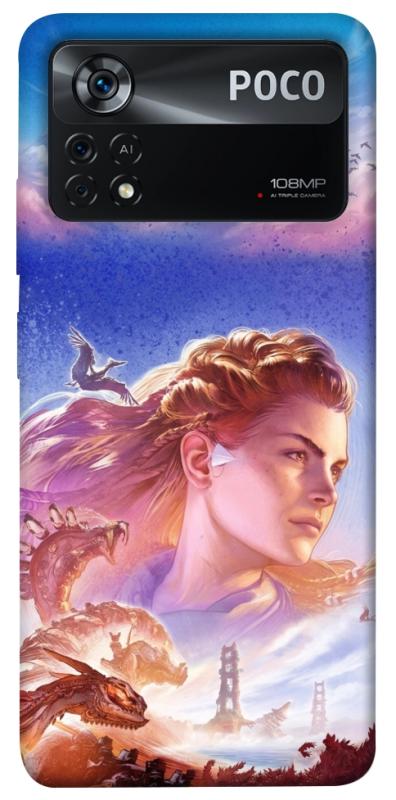 Чехол itsPrint Horizon zero dawn для Xiaomi Poco X4 Pro 5G, игры, купить оптом с доставкой