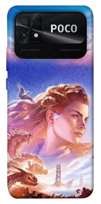 Чехол itsPrint Horizon zero dawn для Xiaomi Poco C40, игры, купить оптом с доставкой