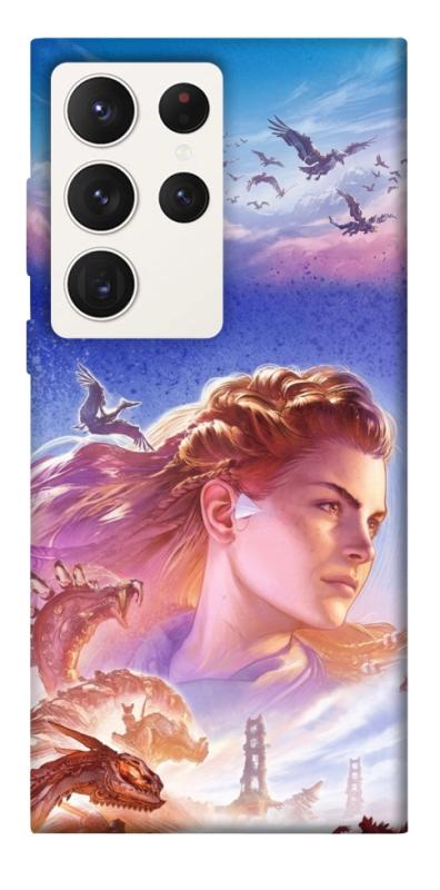 Чехол itsPrint Horizon zero dawn для Samsung Galaxy S23 Ultra, игры, купить оптом с доставкой