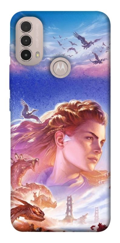 Чохол itsPrint Horizon zero dawn для Motorola Moto E40, ігри, купити оптом з доставкою