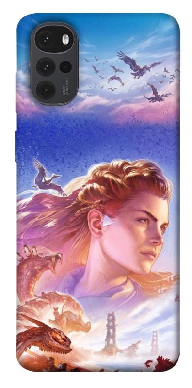 Чехол itsPrint Horizon zero dawn для Motorola Moto G22, игры, купить оптом с доставкой