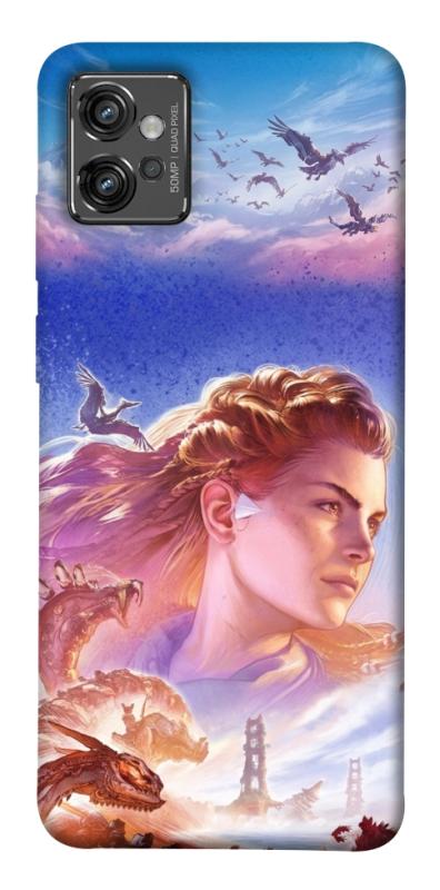 Чехол itsPrint Horizon zero dawn для Motorola Moto G32, игры, купить оптом с доставкой