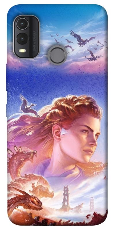 Чехол itsPrint Horizon zero dawn для Nokia G11 Plus, игры, купить оптом с доставкой