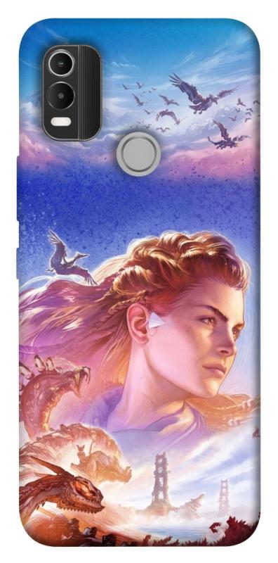 Чохол itsPrint Horizon zero dawn для Nokia C21 Plus, ігри, купити оптом з доставкою