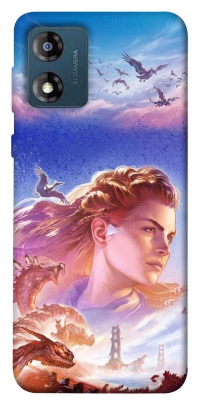 Чехол itsPrint Horizon zero dawn для Motorola Moto E13, игры, купить оптом с доставкой