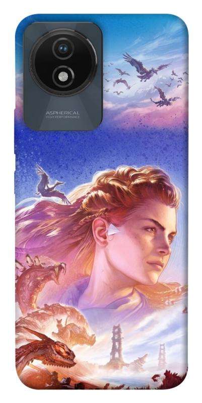 Чехол itsPrint Horizon zero dawn для Vivo Y02, игры, купить оптом с доставкой