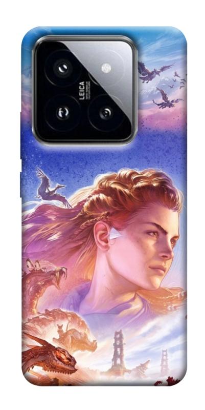 Чехол itsPrint Horizon zero dawn для Xiaomi 14 Pro, игры, купить оптом с доставкой