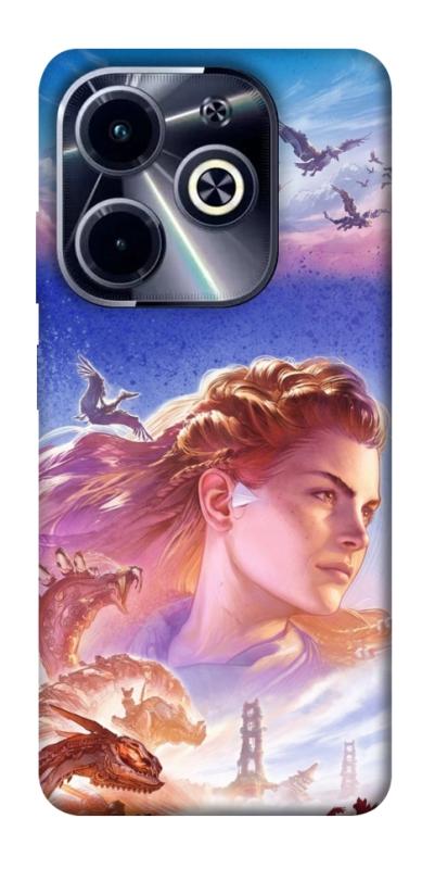 Чехол itsPrint Horizon zero dawn для Infinix Hot 40i, игры, купить оптом с доставкой