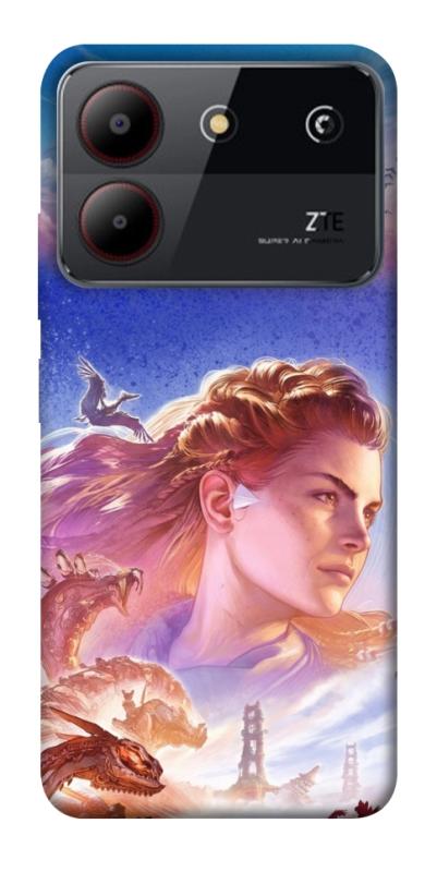 Чехол itsPrint Horizon zero dawn для ZTE Blade A54 4G, игры, купить оптом с доставкой