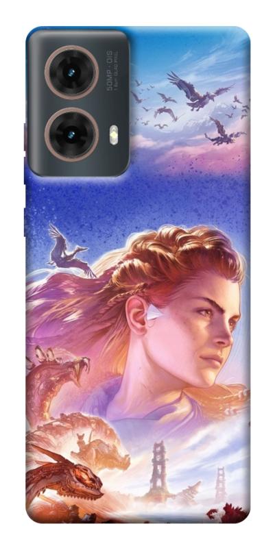 Чехол itsPrint Horizon zero dawn для Motorola Moto G85, игры, купить оптом с доставкой