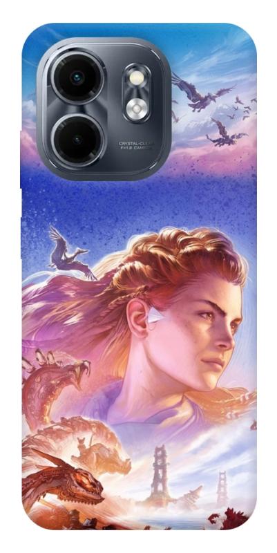Чехол itsPrint Horizon zero dawn для Infinix Smart 9 4G / Hot 50i, игры, купить оптом с доставкой