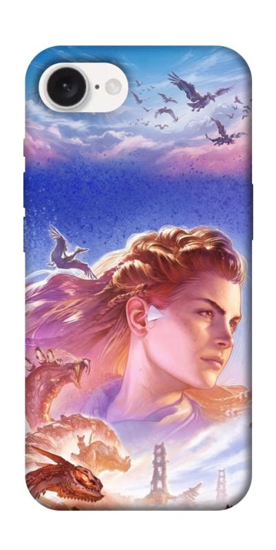 Чехол itsPrint Horizon zero dawn для Apple iPhone 16e (6.1"), игры, купить оптом с доставкой